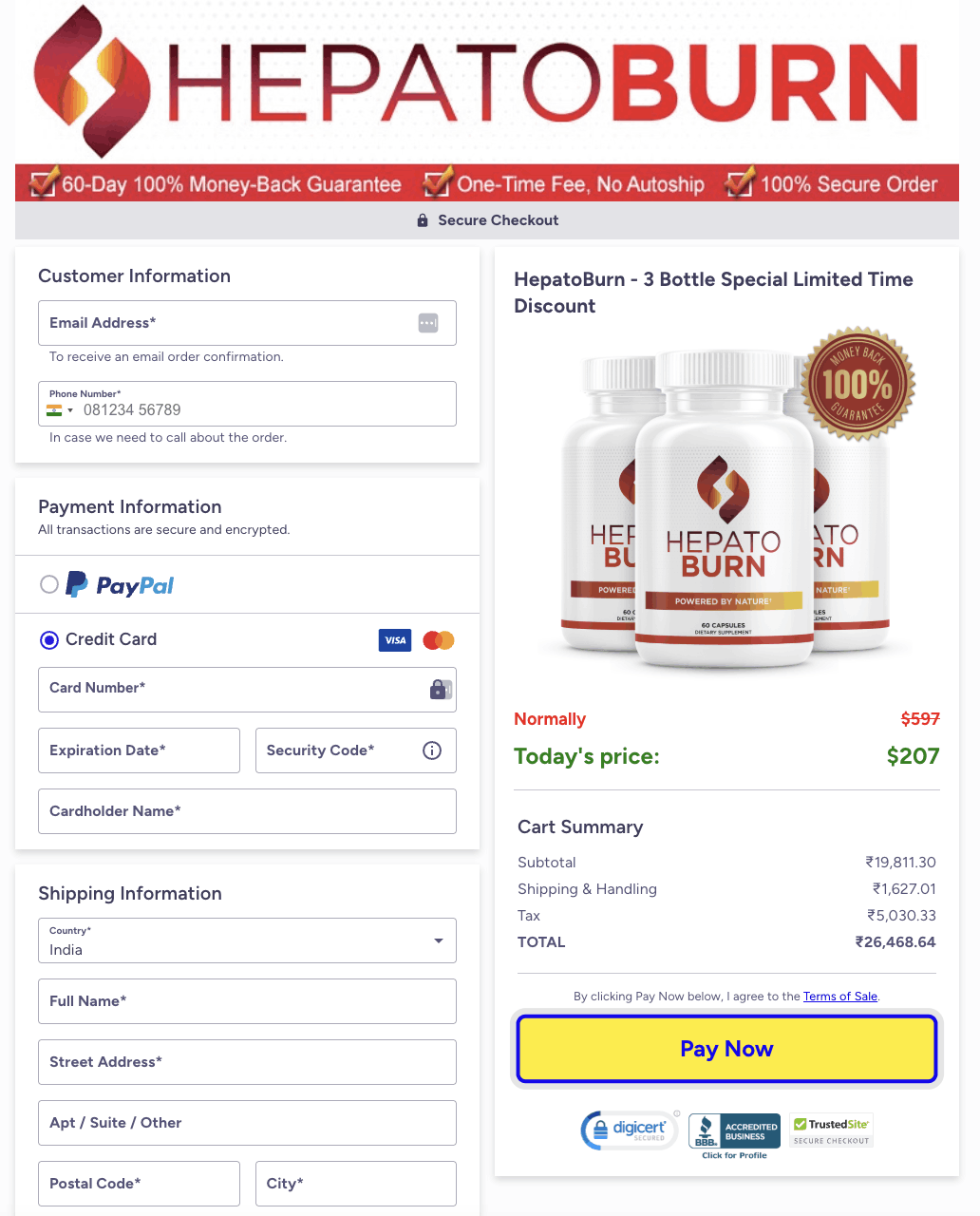 Hepatoburn For Weight Loss